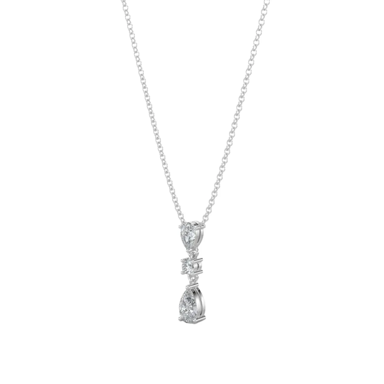 1.02 TW Diamond Pendant