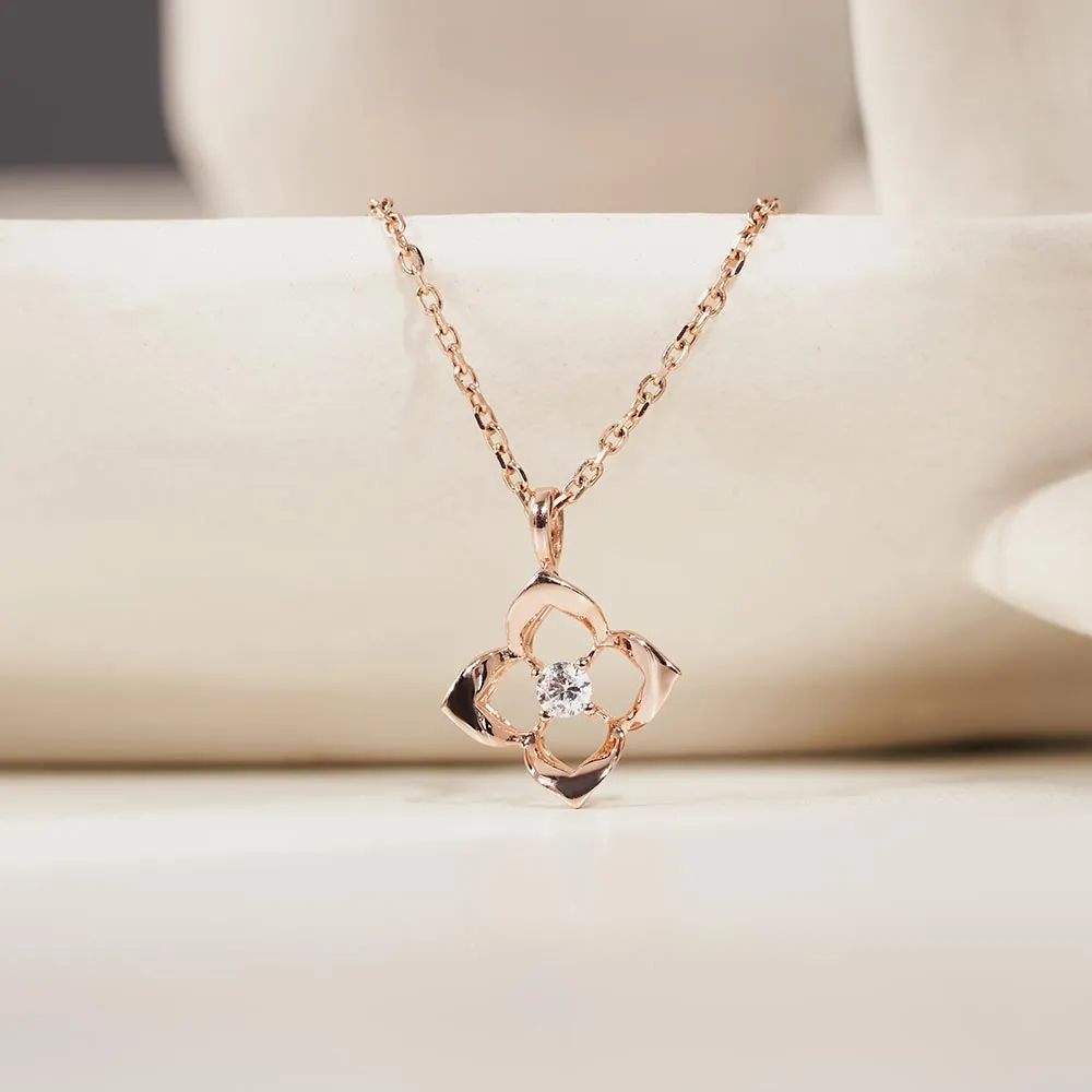 [14K Gold] Bloom Necklace