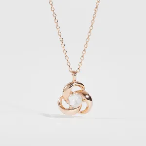 [14K Gold] Puff Necklace
