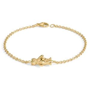 2mm Gold Bear Bracelet