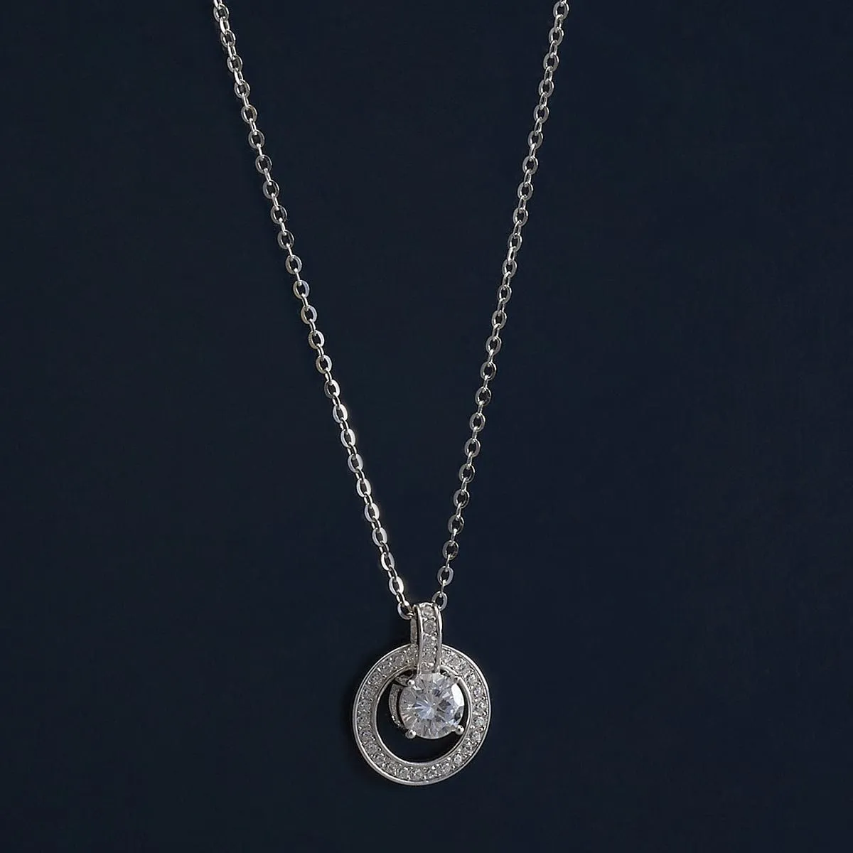 92.5 Silver Pendant with Chain 183210