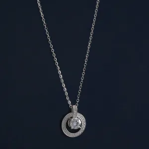 92.5 Silver Pendant with Chain 183210