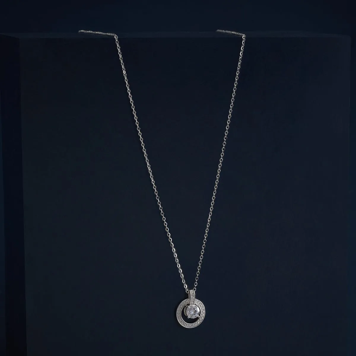 92.5 Silver Pendant with Chain 183210