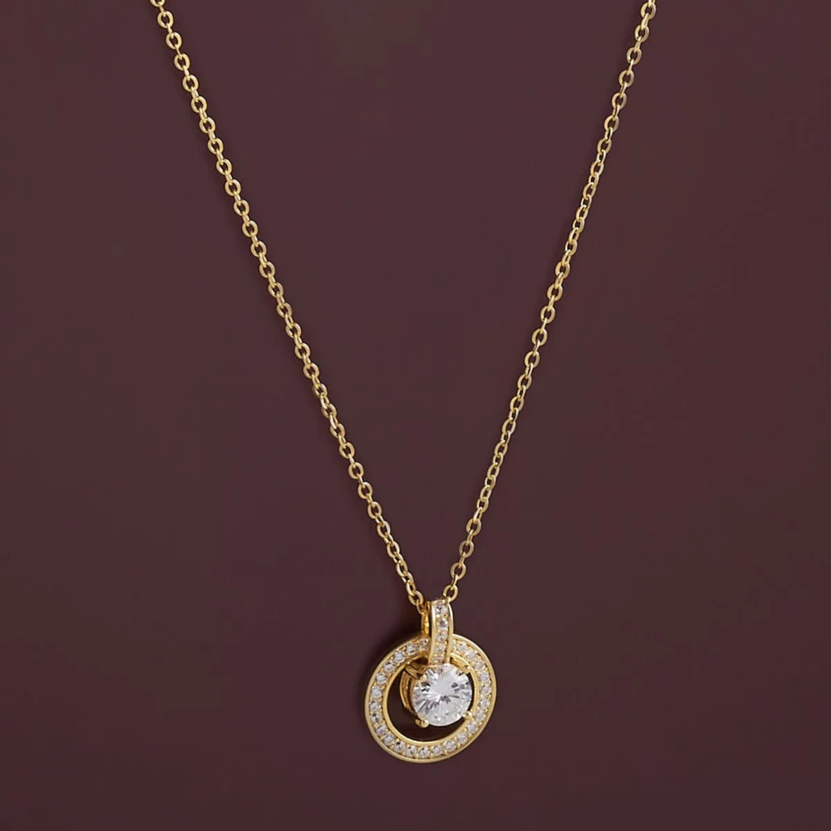 92.5 Silver Pendant with Chain 183210