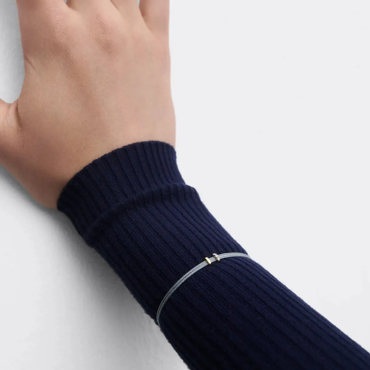 Amy Diamond Cord Bracelet, Blue