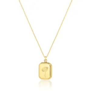Audrey Birth Flower Necklace