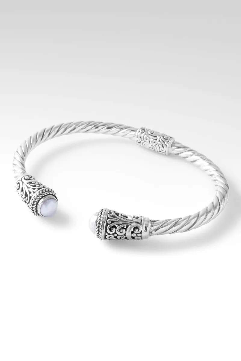 Believe Always Tip-to-Tip Bracelet? in Freshwater Pearl