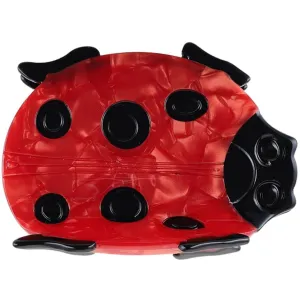 Bow's by St?r Ladybug Hair Clip - Red/Black