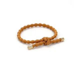 Bow's by St?r Petra Hair Elastic - Rust Brown 6-Pack