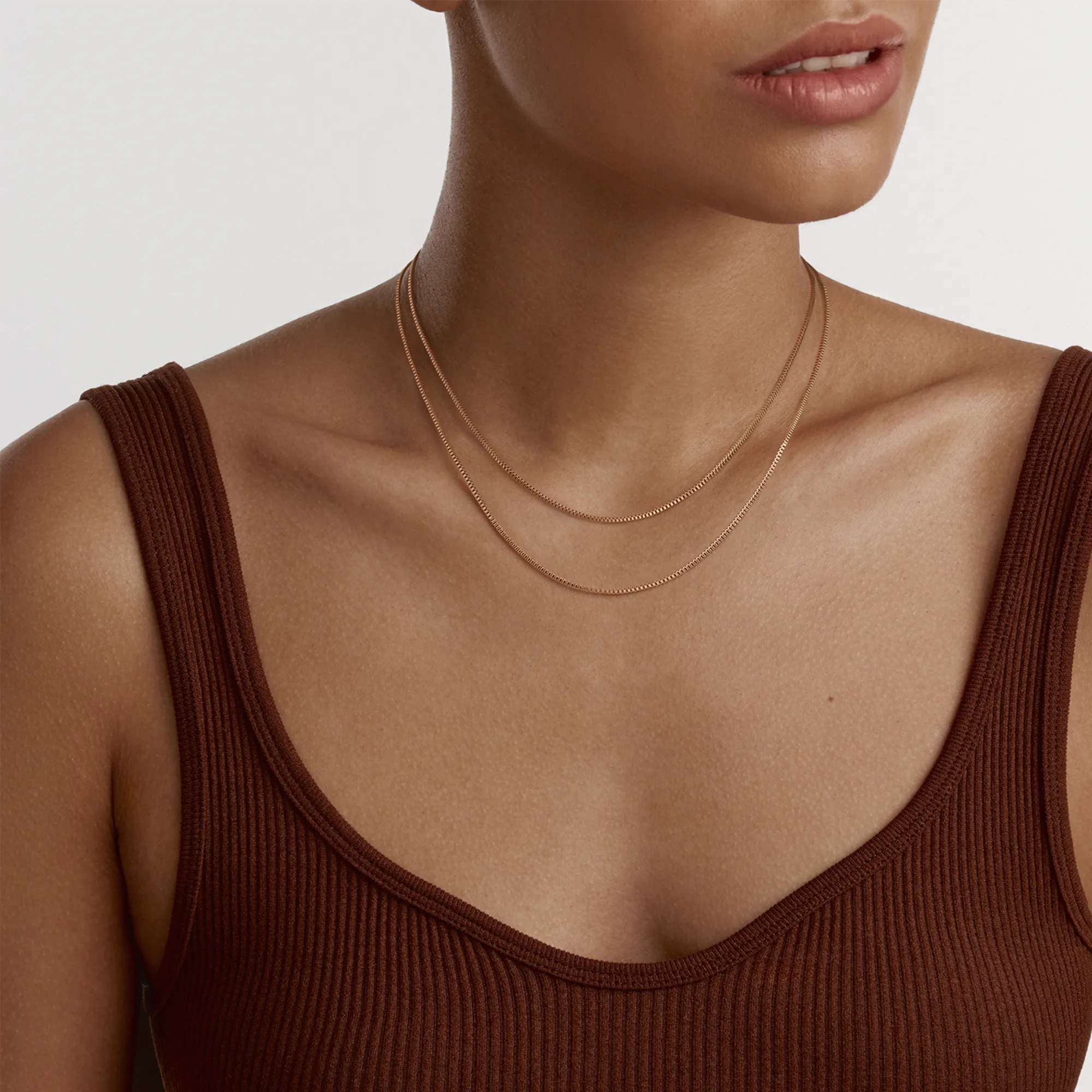 Box Chain Necklace RG