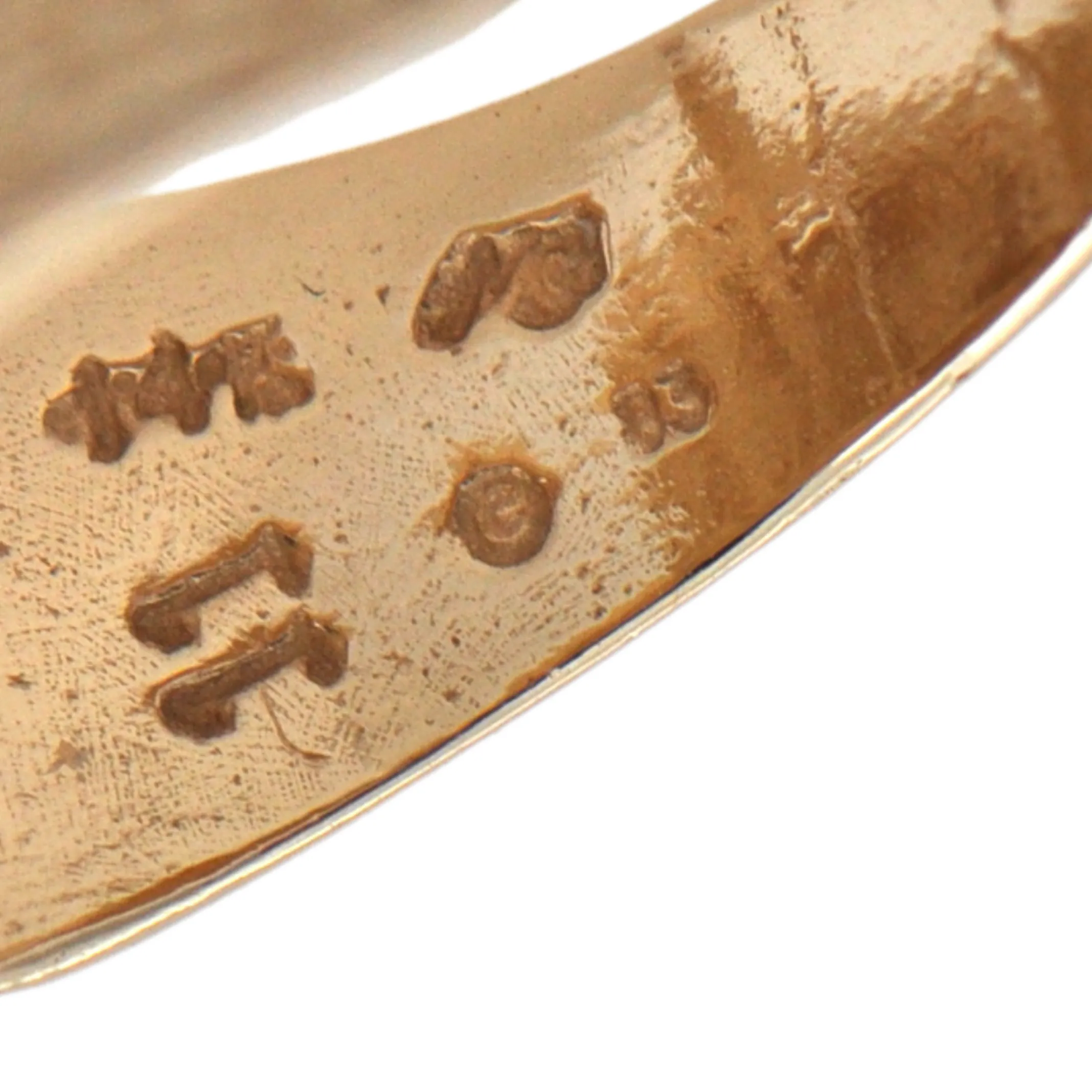 Brutalist Style Gold Ring