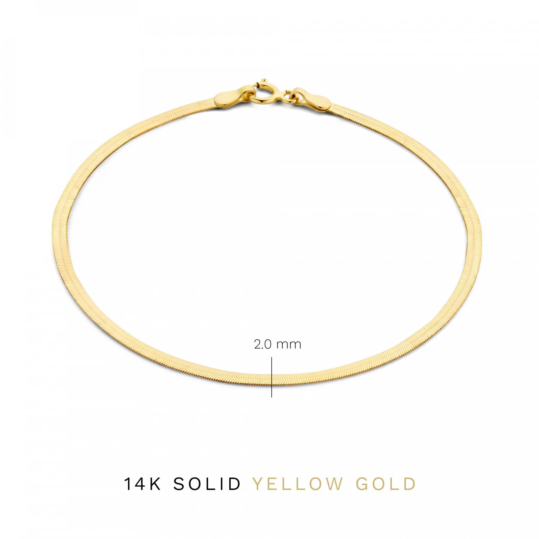 Cadeau d'Isabel 14 karat gold necklace and bracelet gift set