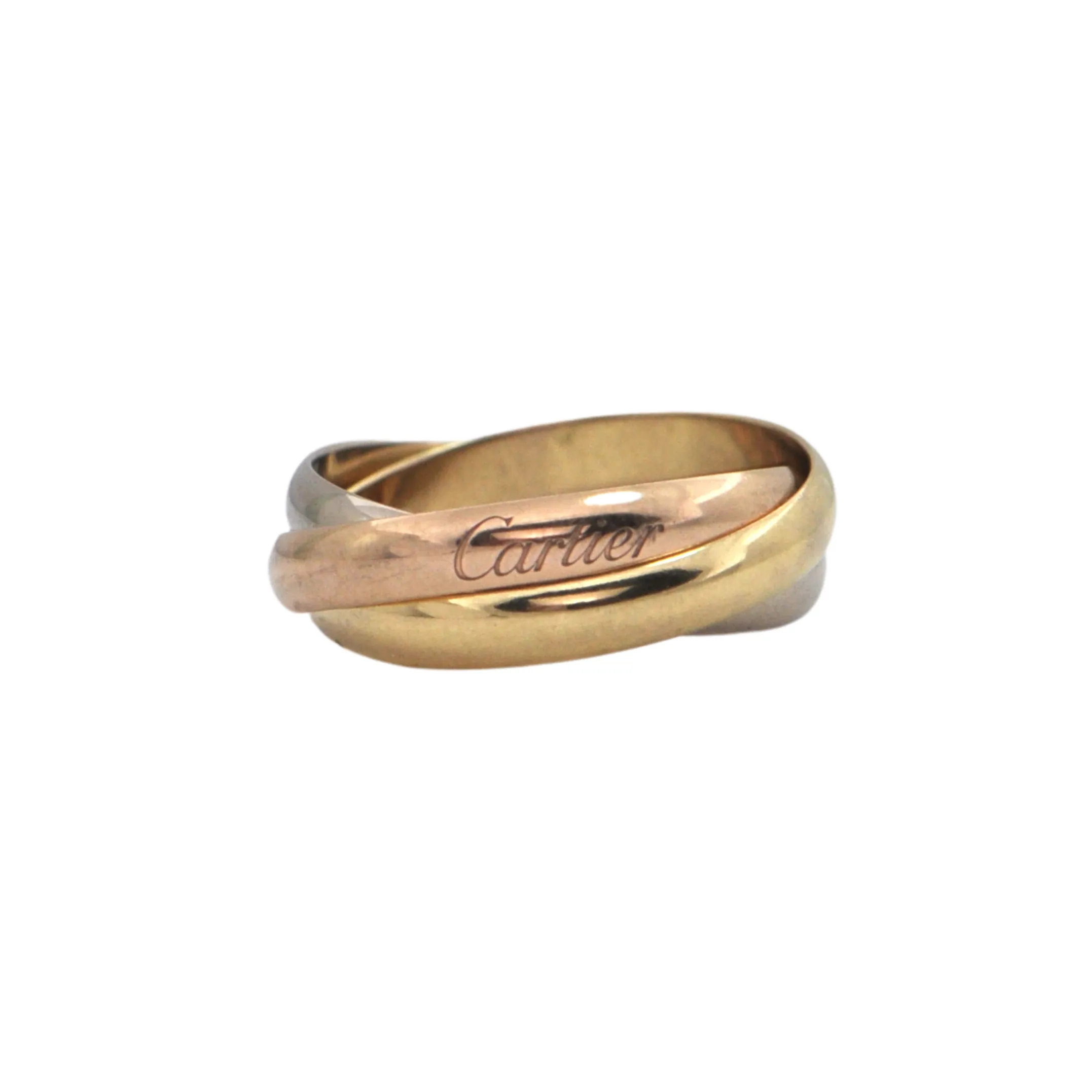 Cartier 18K Trilogy Ring 2022
