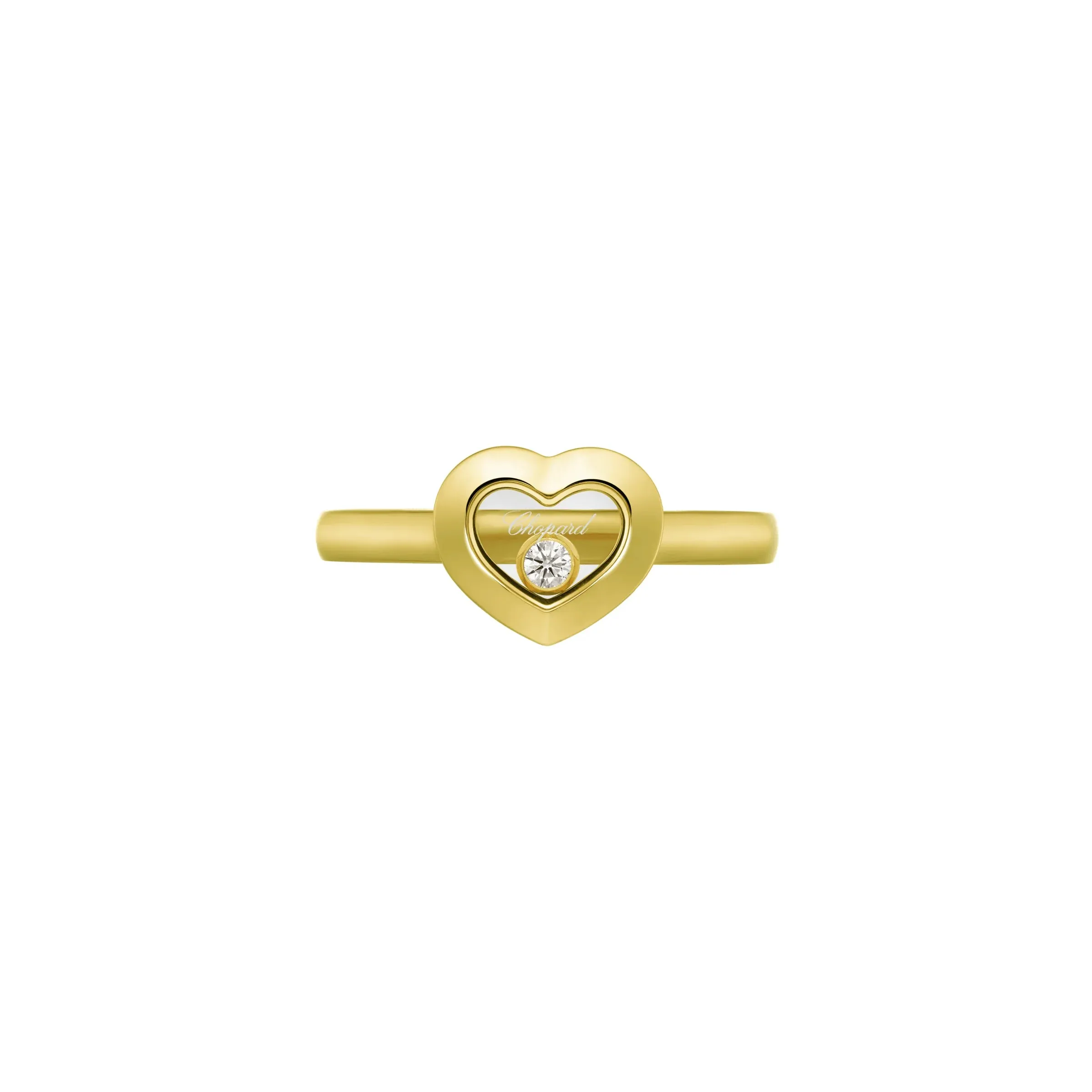 Chopard Happy Diamonds 18ct Yellow Gold 0.05ct Diamond Ring