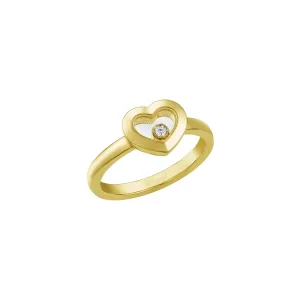 Chopard Happy Diamonds 18ct Yellow Gold 0.05ct Diamond Ring
