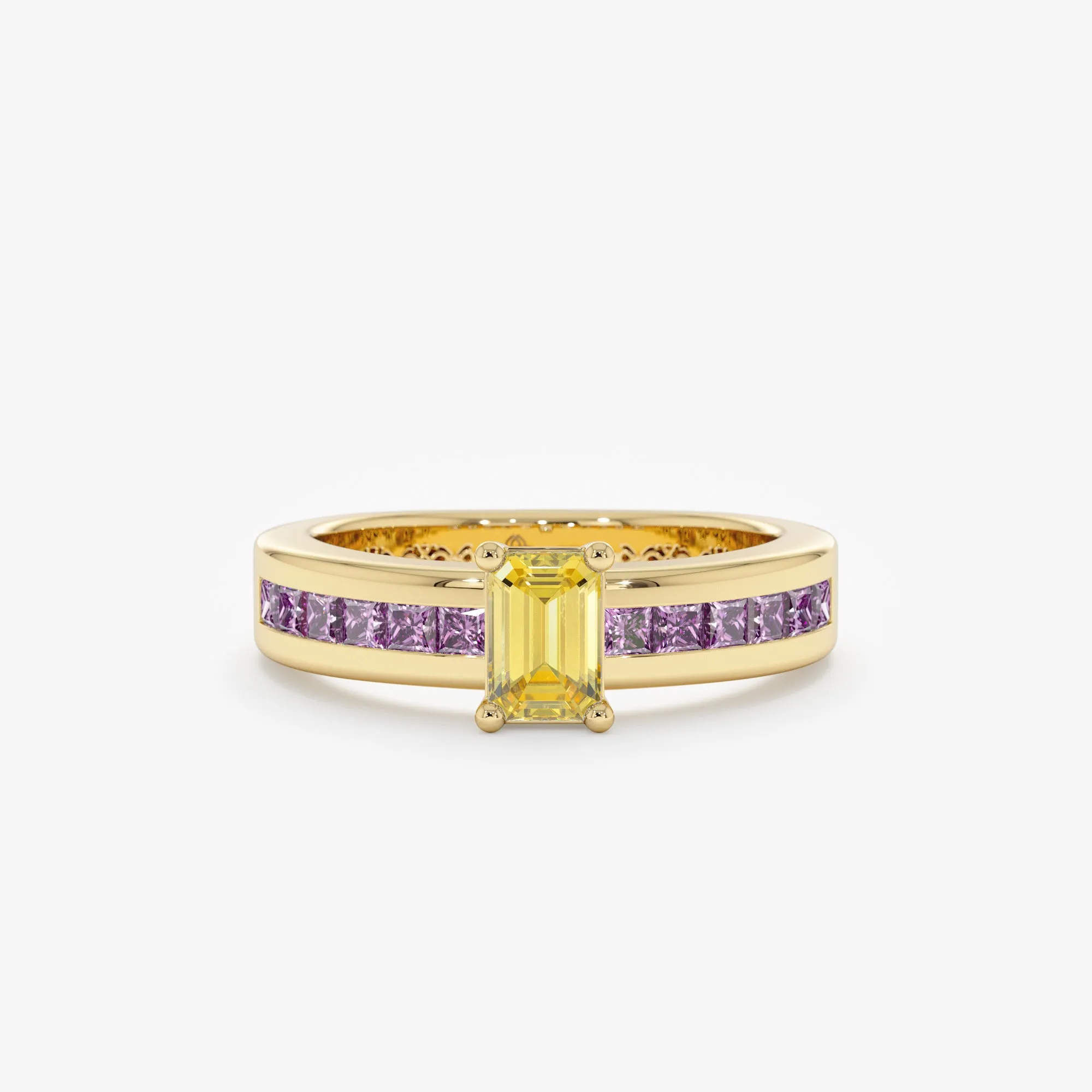 Citrine Amethyst Ring, Chani
