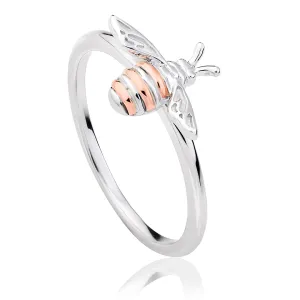 Clogau Honey Bee Sterling Silver Ring D