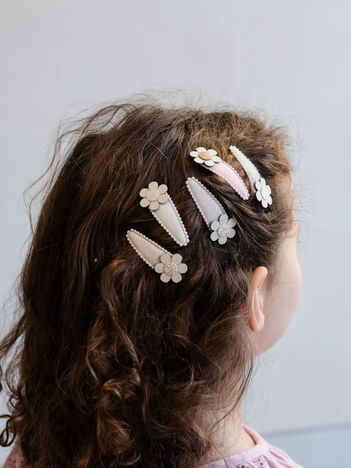 Daisy Mini Mabel Glitter Clips