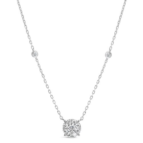 Diamond Cluster Pendant