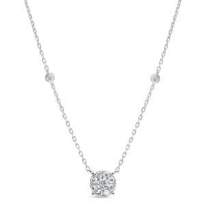 Diamond Cluster Pendant