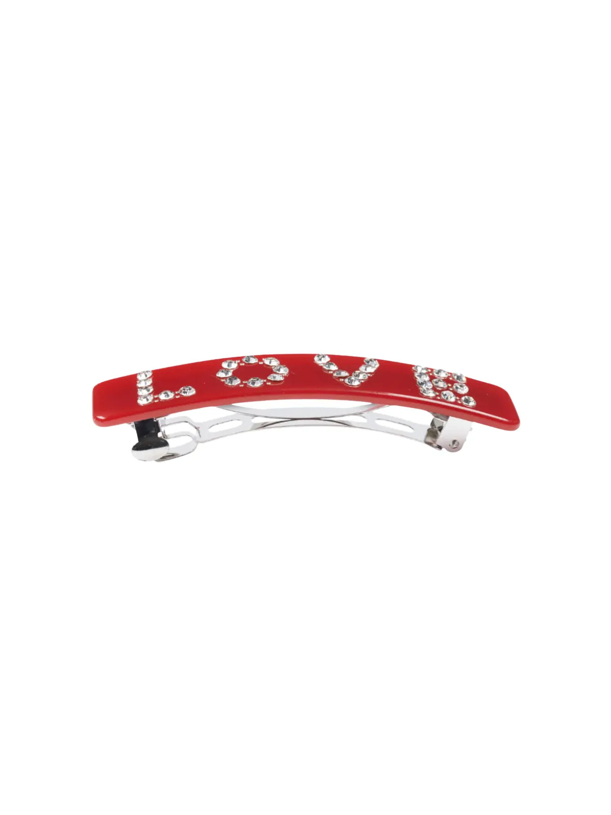 Embellished Love Barrette