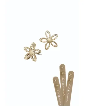 Hot Tomato Jasmin Star Stud Earrings