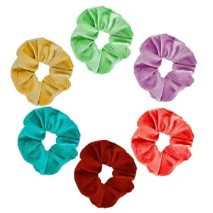 HP HIGH PROFILE Multicolour Hair Band/Ties Elastic Ponytail Holders for Women Girls and Children - 6 pcs
