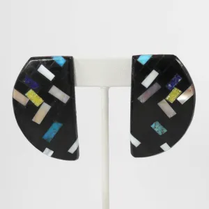 Inlay Shell Earrings