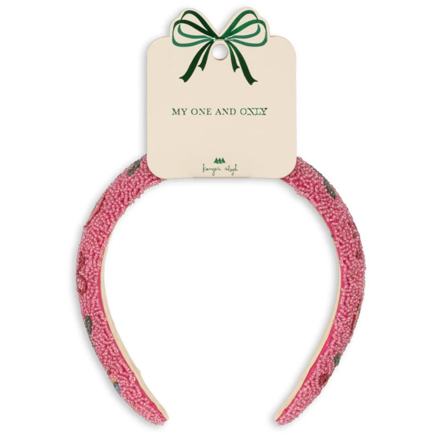 Konges Sl?jd Bubblegum Beaded Hairbrace