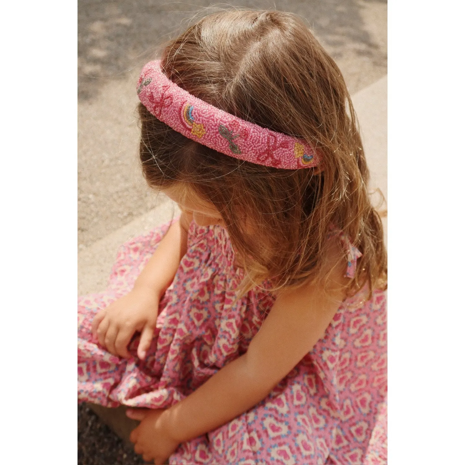 Konges Sl?jd Bubblegum Beaded Hairbrace