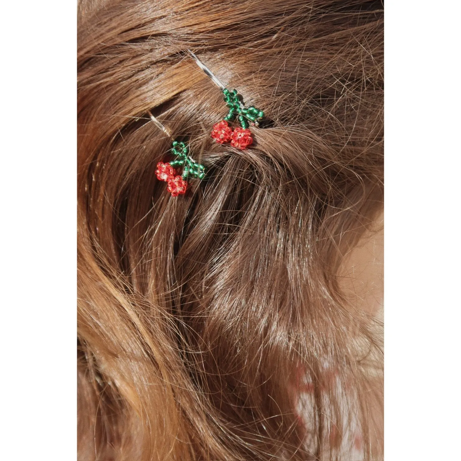 Konges Sl?jd Cherry 4 Pack Mini Cherry Hair Pin