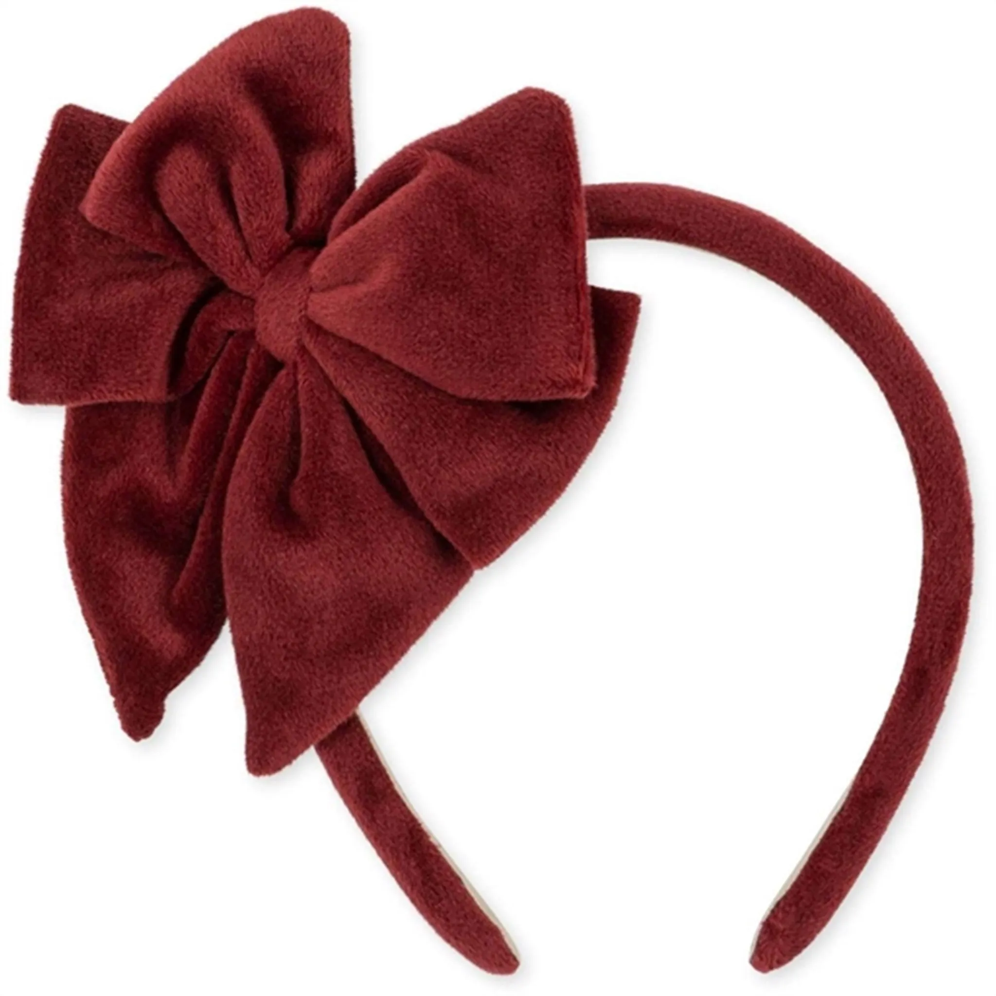 Konges Sljd Hairbrace Big Velvet Bowie Red