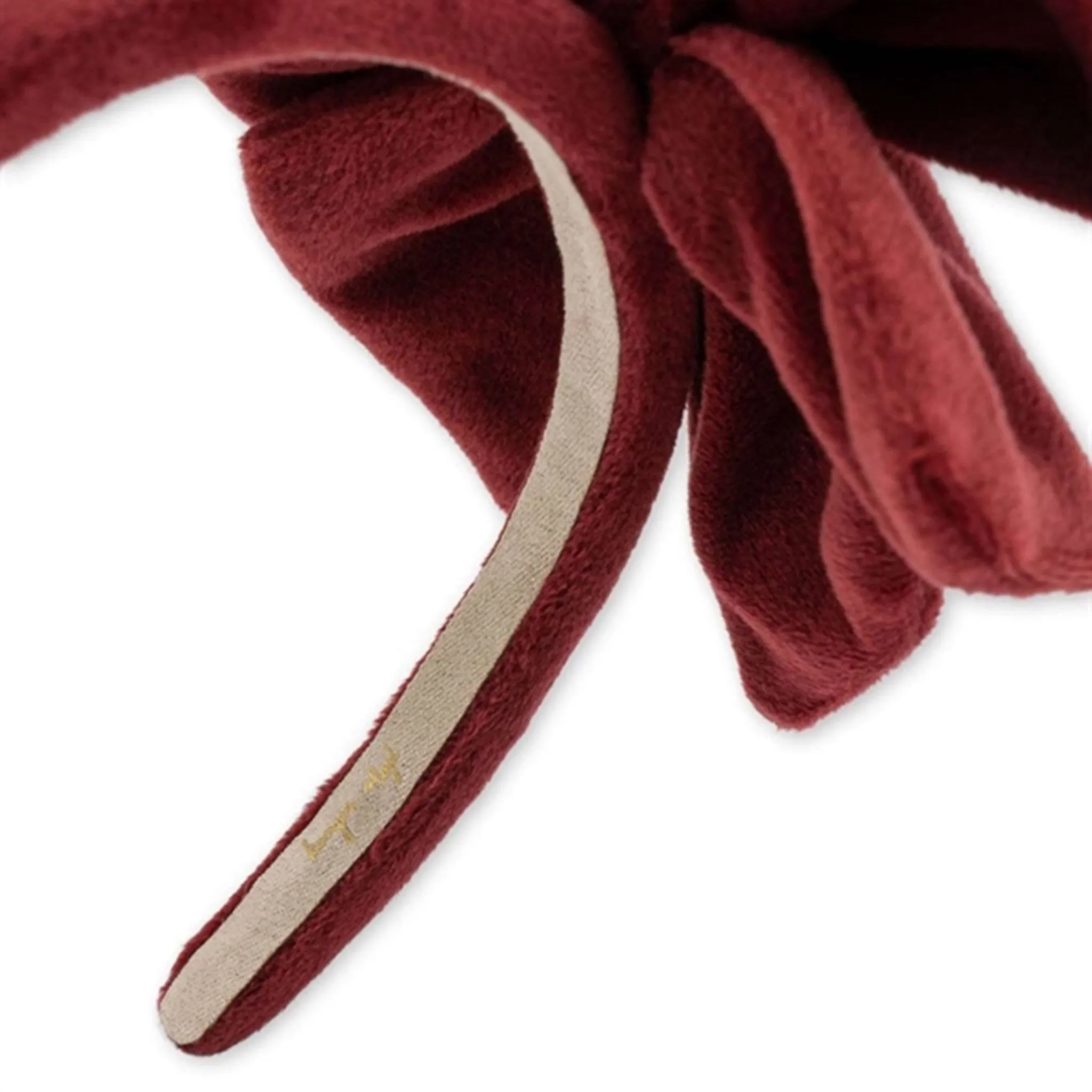 Konges Sljd Hairbrace Big Velvet Bowie Red