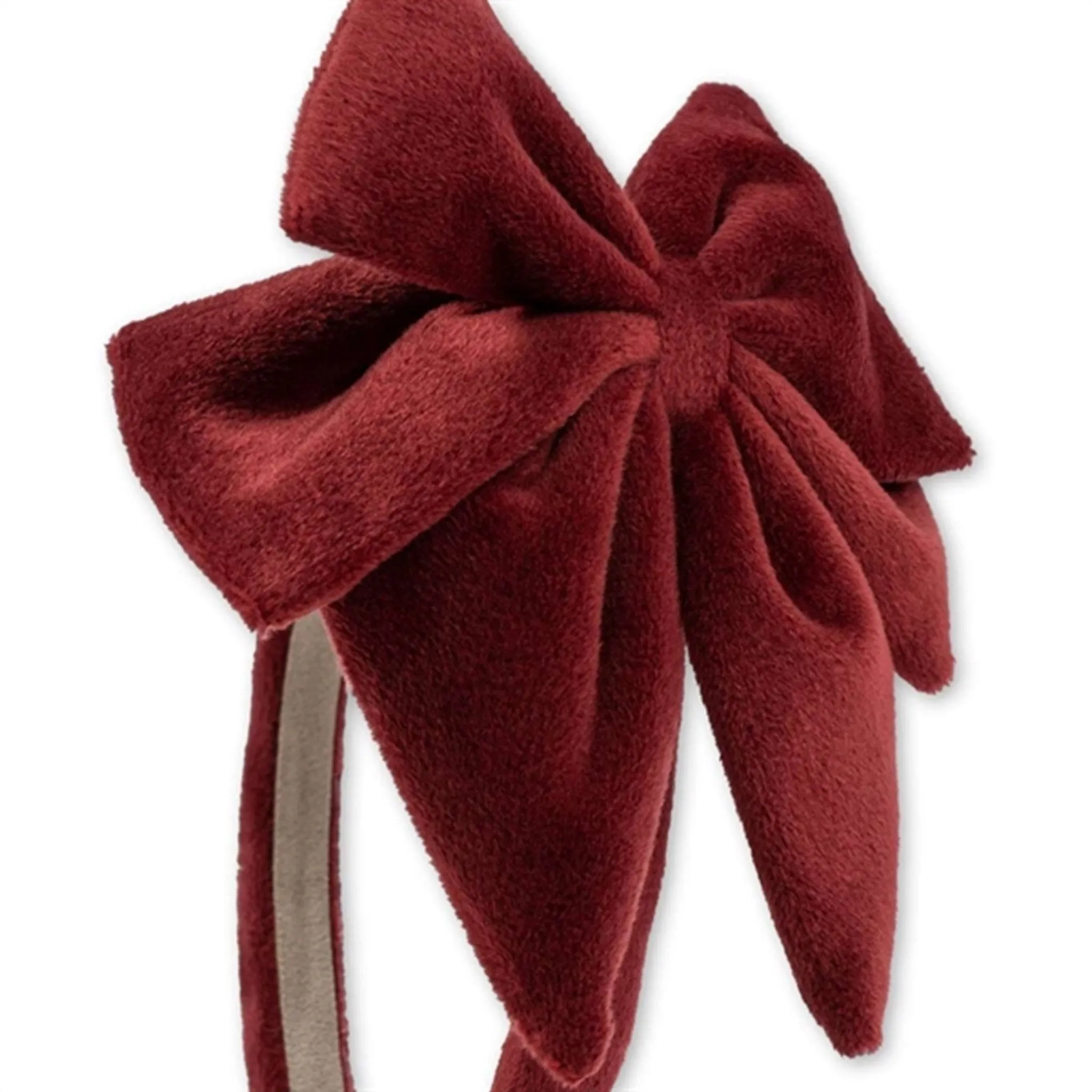 Konges Sljd Hairbrace Big Velvet Bowie Red