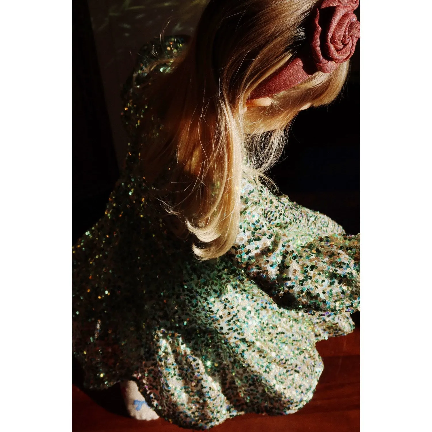 Konges Sl?jd Mellow Rose Rosie Glitter Hairbrace