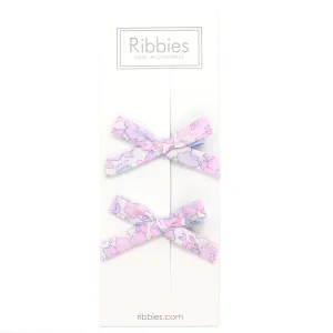Liberty of London Schoolgirl Bows - Betsy Pastel Pink