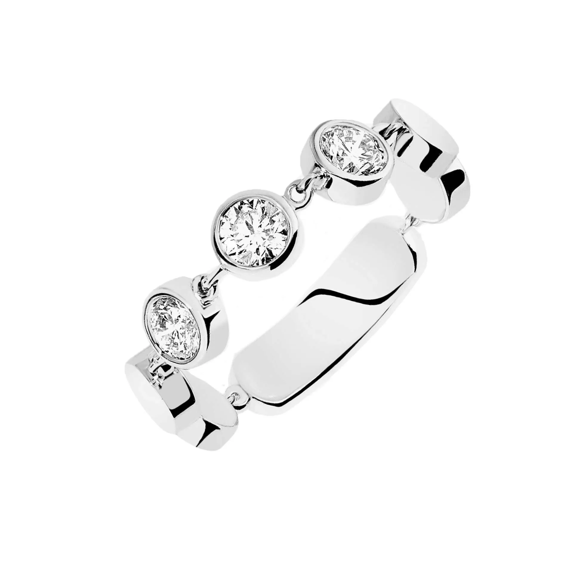 Messika D-Vibes 18ct White Gold Diamond Ring