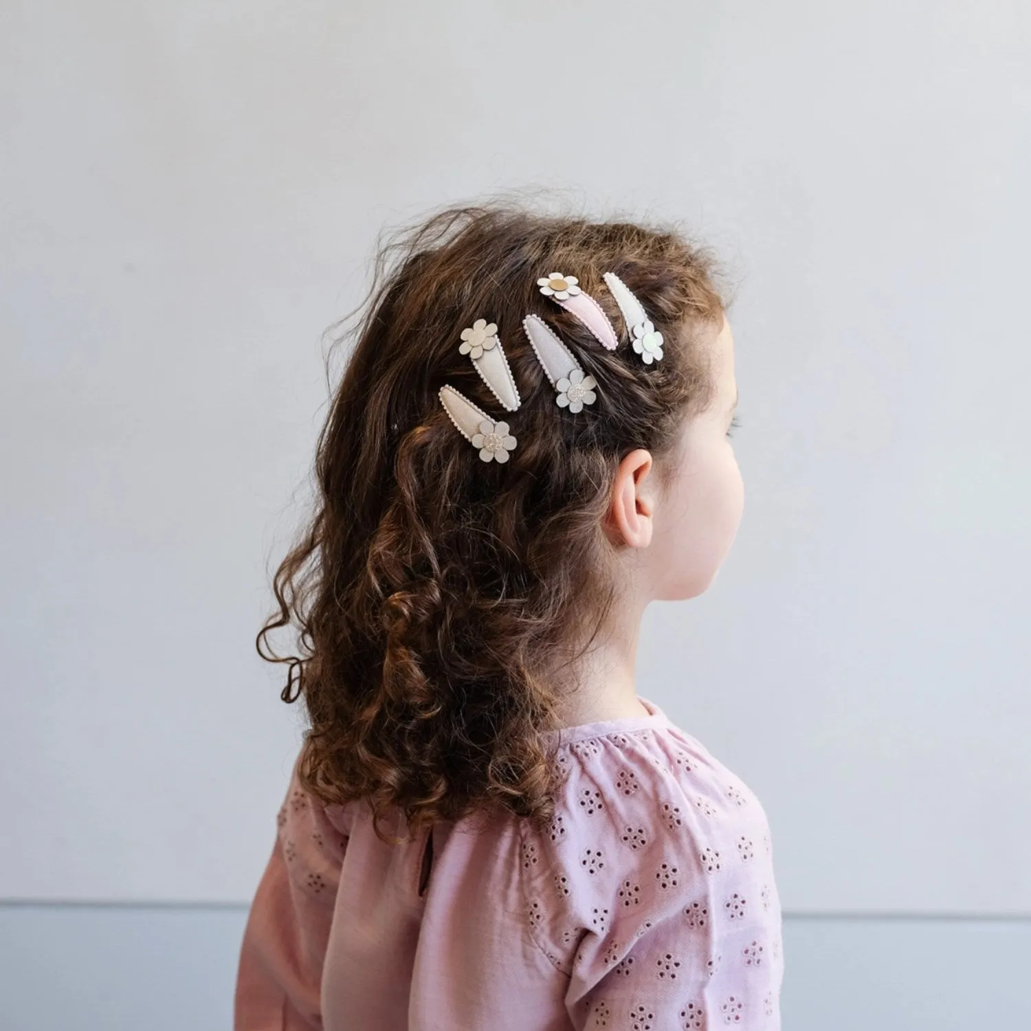 Mimi & Lula 5 Hair Clips - Mini Daisy Spring Magic