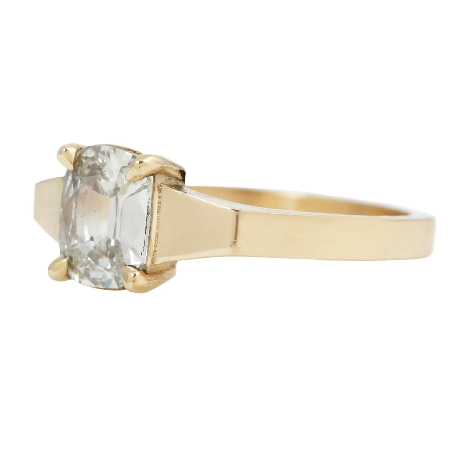 Modern Old Mine Cut Solitaire