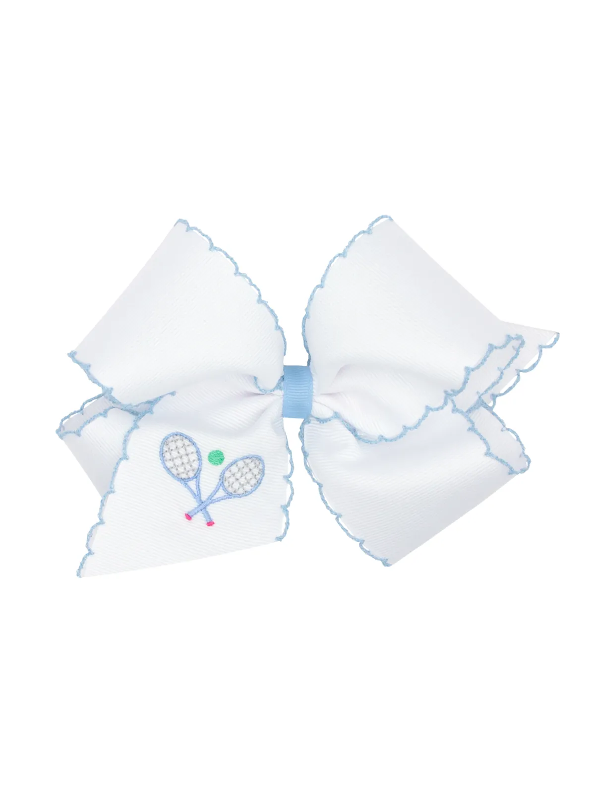 Moonstitch Grosgrain Bow - Tennis