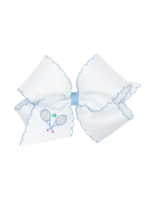 Moonstitch Grosgrain Bow - Tennis