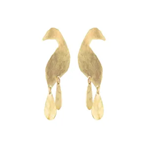 Petite Peacock Earrings