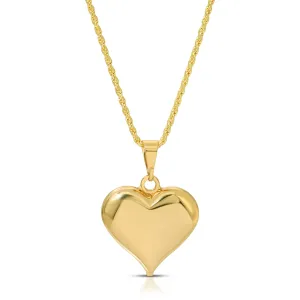 Puffy Heart Necklace