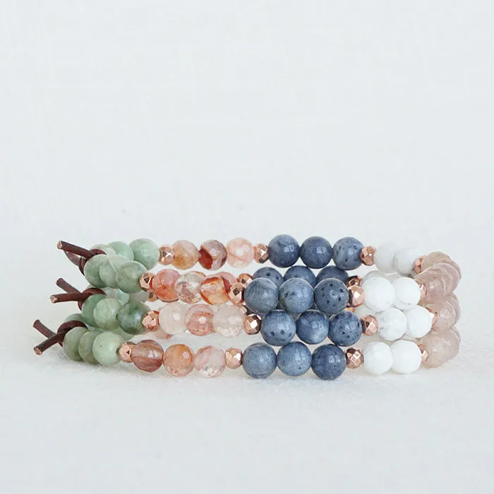 Renewal in Bloom Mini Bracelet | A Military Spouse Collaboration