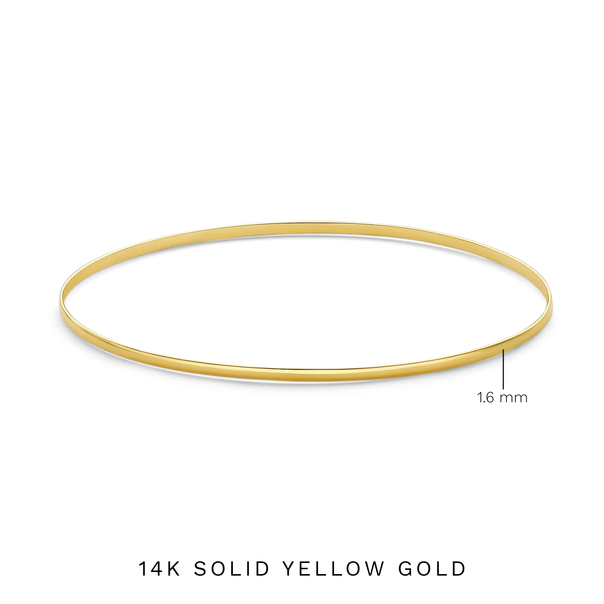 Rivoli M??line 14 karat gold bangle