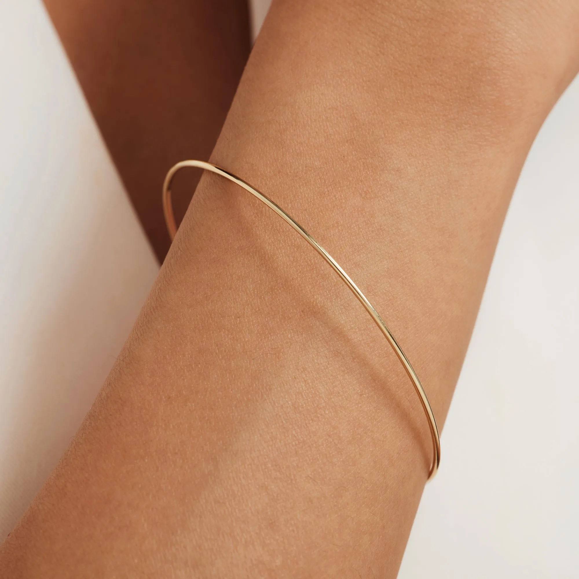 Rivoli M??line 14 karat gold bangle