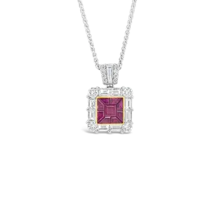 Ruby & Diamond Pendant