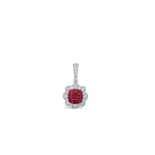 Ruby & Diamond Pendant