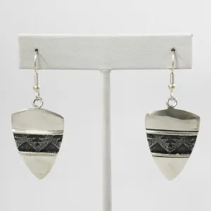 Silver Overlay Earrings