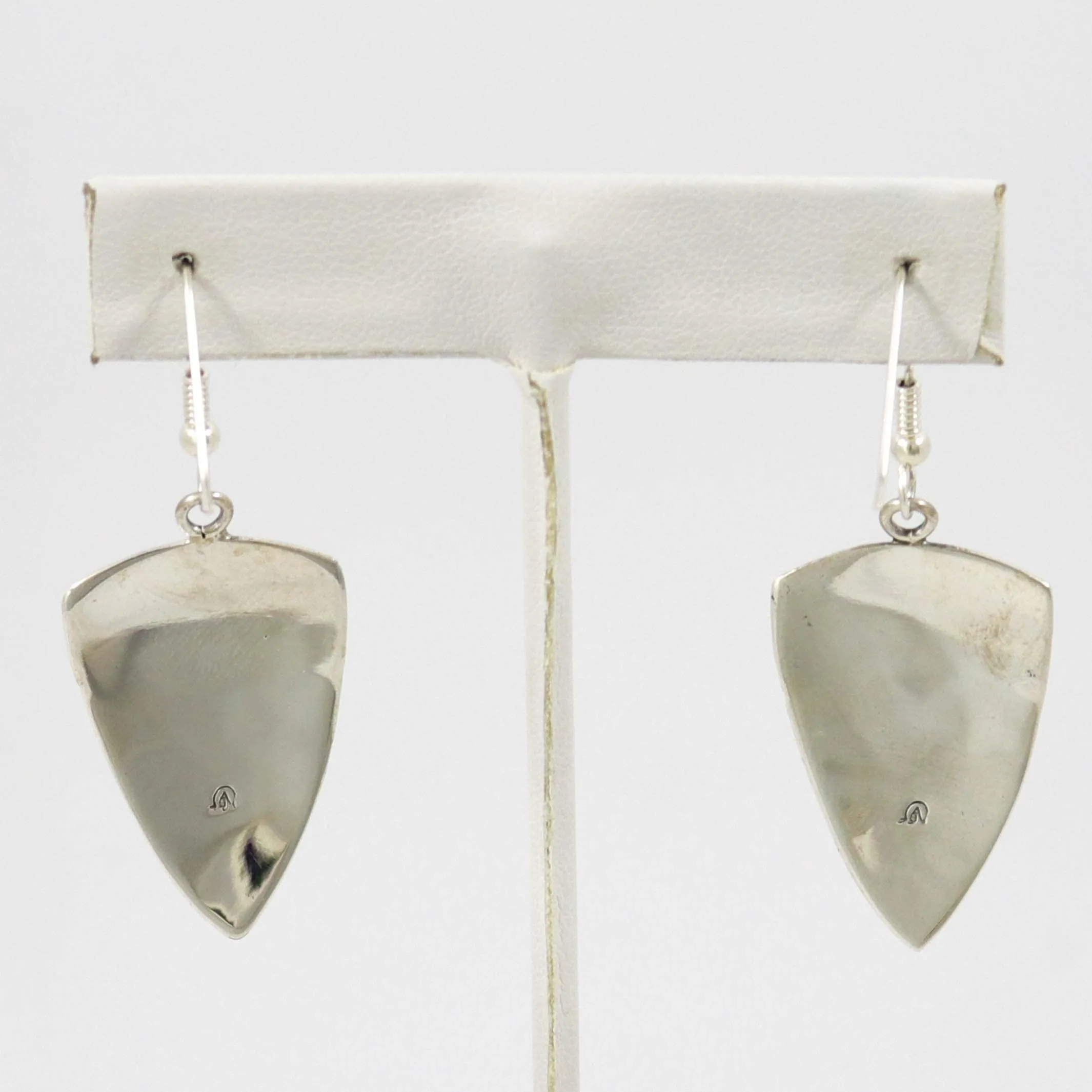 Silver Overlay Earrings